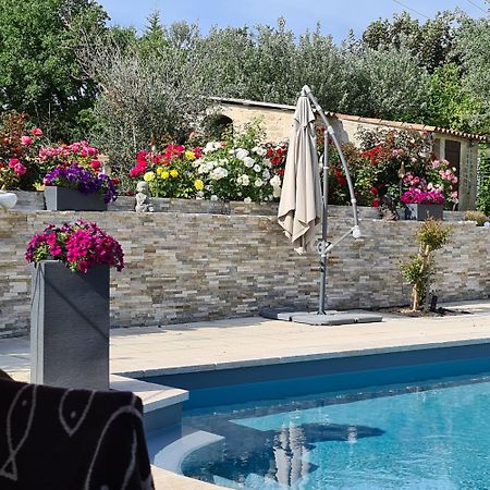 Appartements Dans Villa Privee Avec Piscine, Jardin, Parking Clos, Wifi, Climatisation Meyreuil Luaran gambar