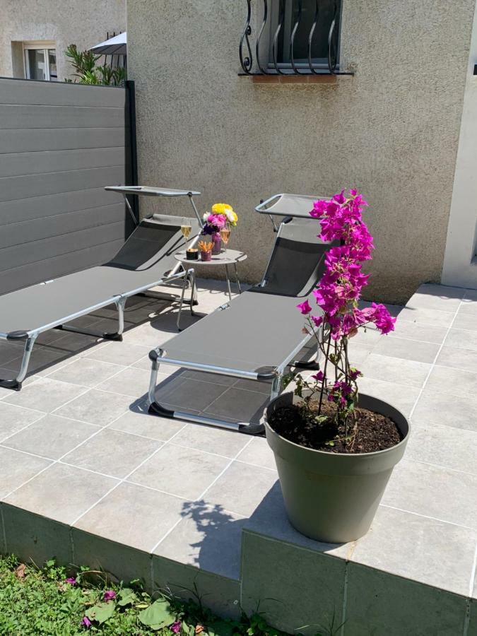 Appartements Dans Villa Privee Avec Piscine, Jardin, Parking Clos, Wifi, Climatisation Meyreuil Luaran gambar